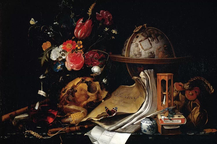 Vanitas by Pieter Claesz wall art