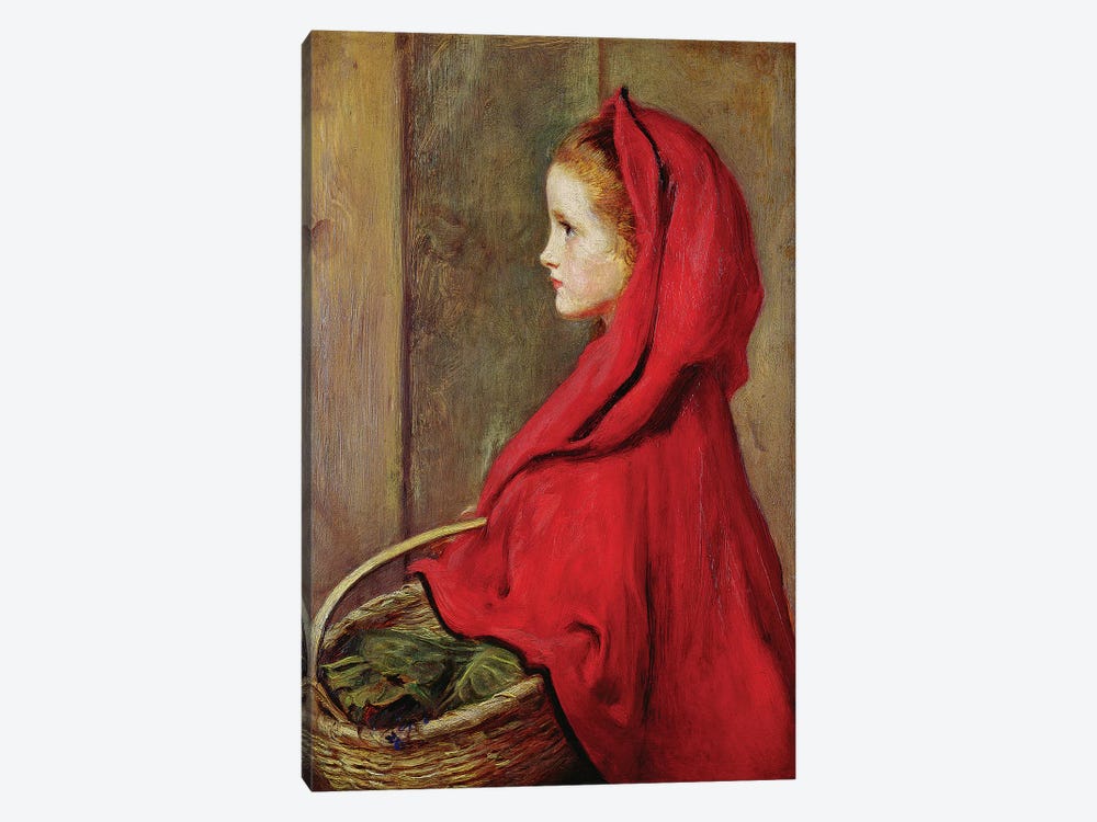 Red Riding Hood  by Sir John Everett Millais 1-piece Art Print