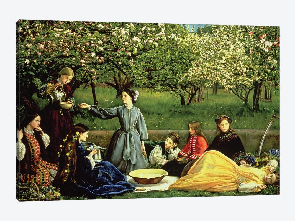Spring (Apple Blossoms) 1859  by Sir John Everett Millais 1-piece Art Print