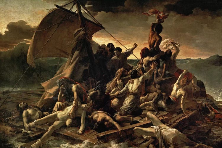 The Raft of the Medusa, 1819 