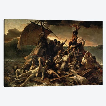 The Raft of the Medusa, 1819  Canvas Print #BMN8322} by Theodore Gericault Canvas Print