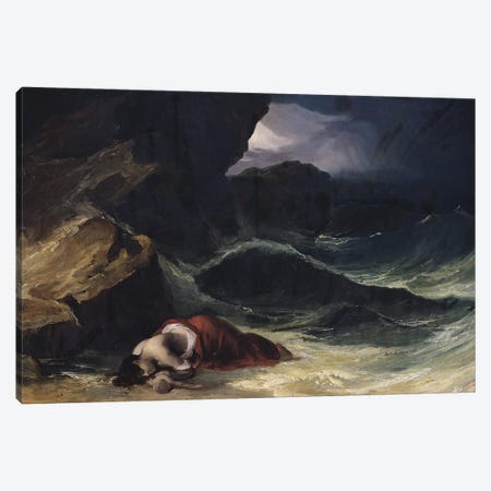 The Storm, or The Shipwreck  Canvas Print #BMN8323} by Theodore Gericault Art Print