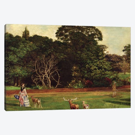 Love at First Sight  Canvas Print #BMN8334} by William Holman Hunt Art Print