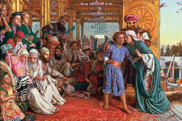 Pre-Raphaelite: The Finding of the Saviour in the Temple, 1862 by William Holman Hunt