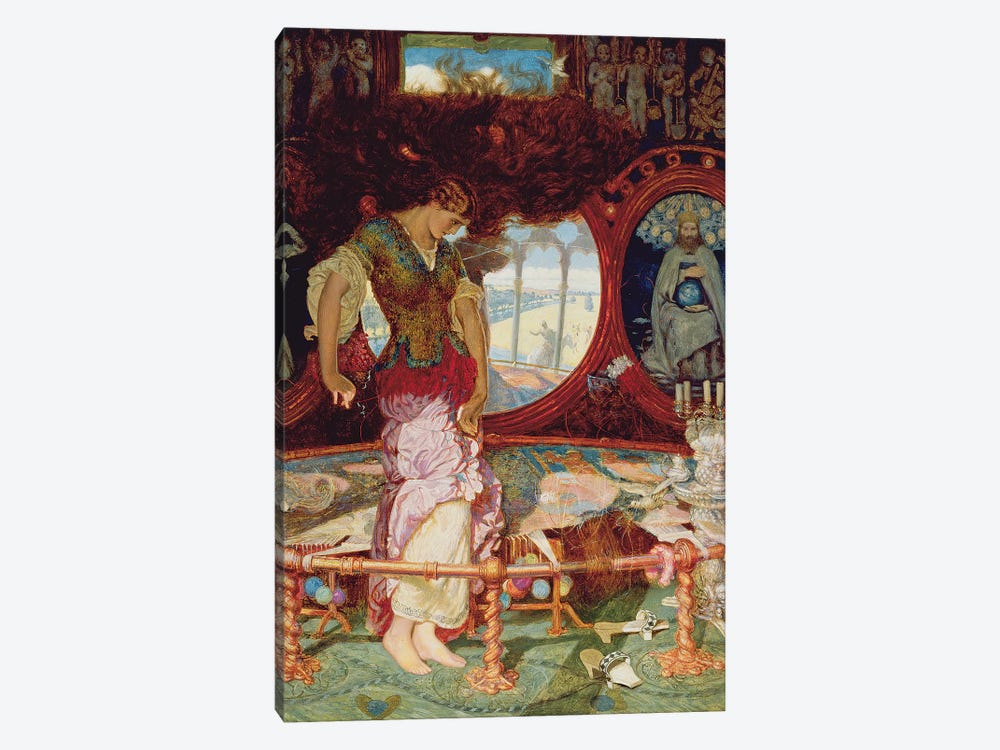 The Lady of Shalott, c.1886-1905  1-piece Canvas Art