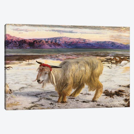 The Scapegoat, 1854  Canvas Print #BMN8347} by William Holman Hunt Canvas Wall Art
