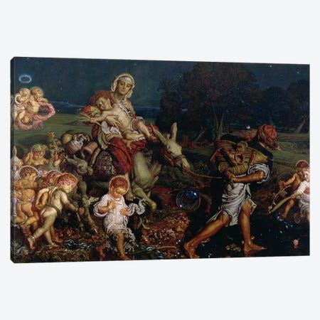 The Triumph of the Innocents, 1876  Canvas Print #BMN8351} by William Holman Hunt Canvas Art
