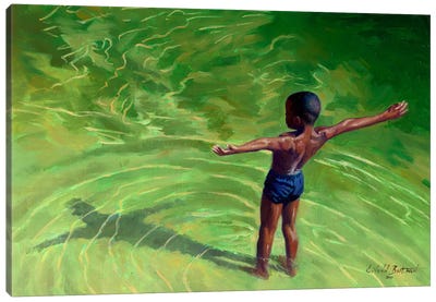 Me, 2011,  Canvas Art Print - Black Joy