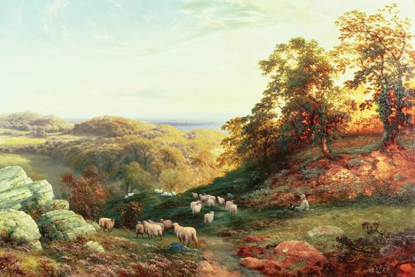 Sheep: Watching the Flock by George Vicat Cole
