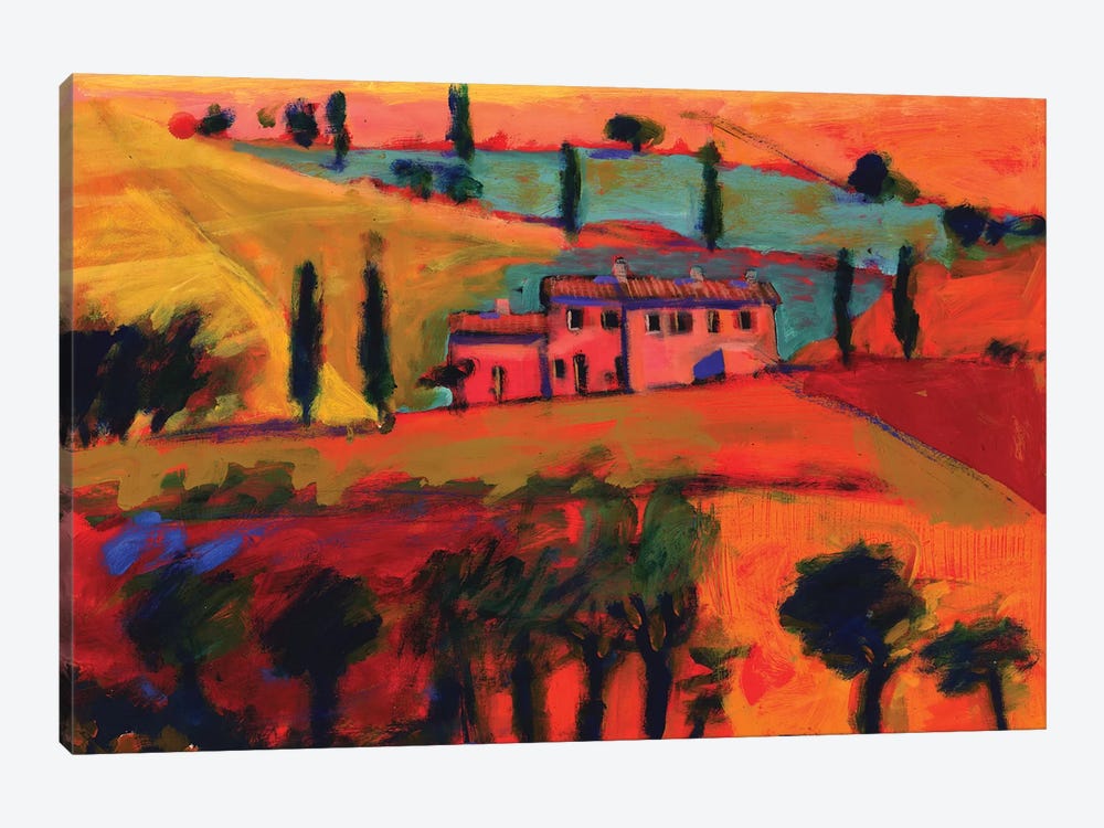 Tuscany, 2008  by Paul Powis 1-piece Canvas Print