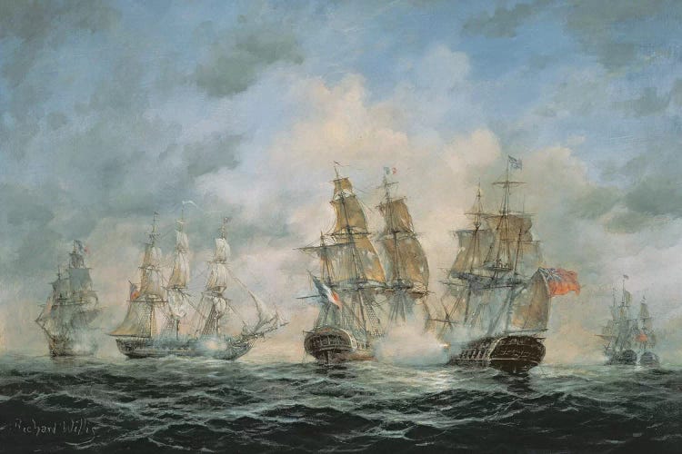 19th Century Naval Engagement in Home Waters