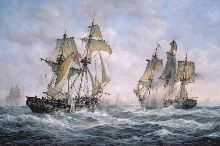 Action Between U.S. Sloop-of-War "Wasp" and H.M. Brig-of-War "Frolic", 1812