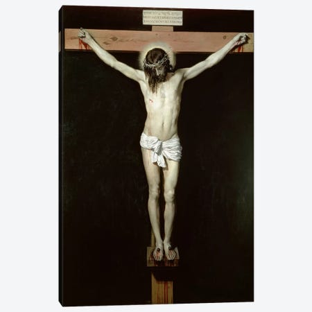 Christ on the Cross, c.1630  Canvas Print #BMN847} by Diego Rodriguez de Silva y Velazquez Canvas Print