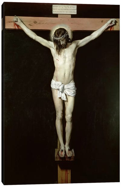 Christ on the Cross, c.1630  Canvas Art Print - Christian Art
