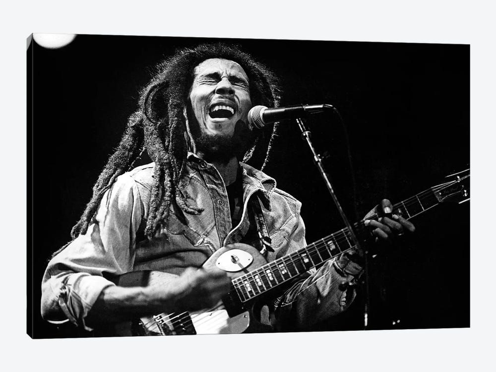 Bob Marley by Rue Des Archives 1-piece Canvas Artwork