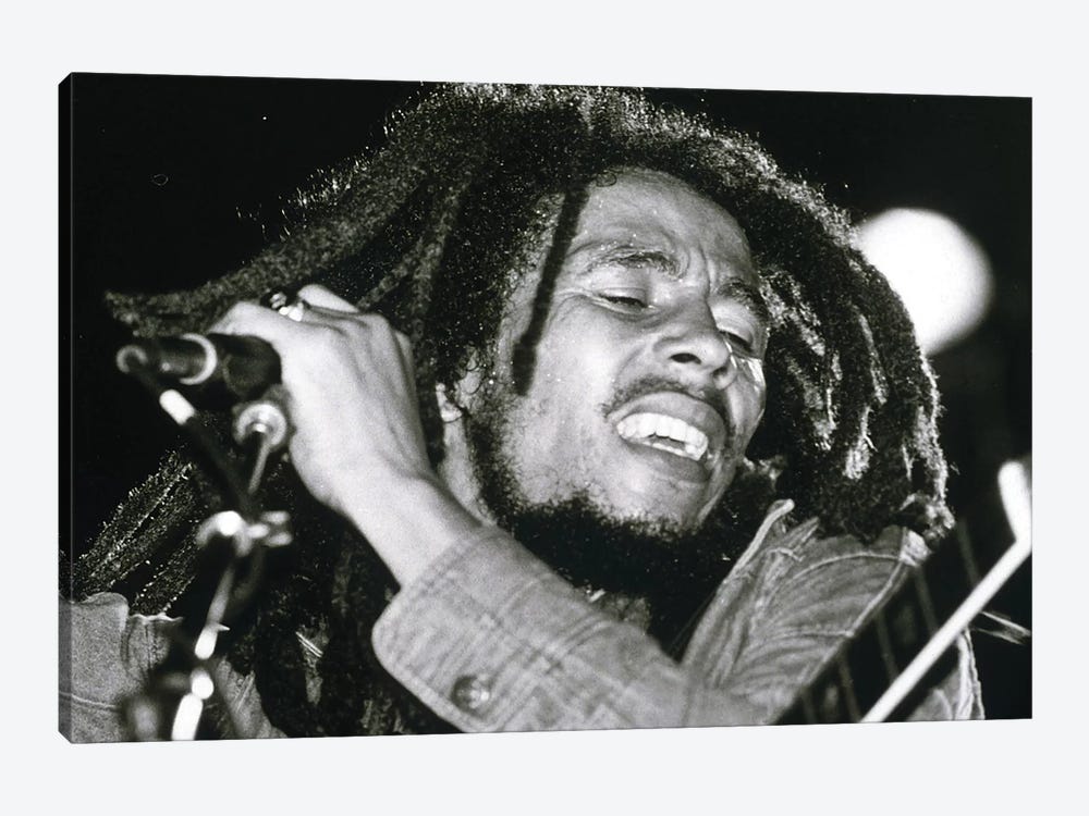 Bob Marley by Rue Des Archives 1-piece Canvas Art Print