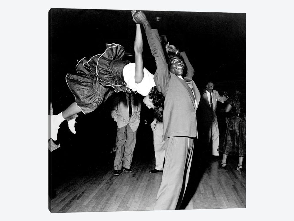 Couple dancing at Savoy Ballroom, Harlem, 1947  by Rue Des Archives 1-piece Canvas Artwork