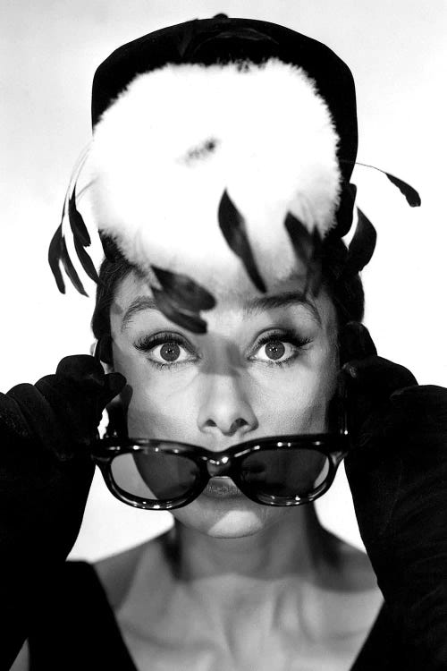 Breakfast at Tiffany's Audrey Hepburn, 1961: Givenchy Fashion & Oliver Goldsmith Sunglasses