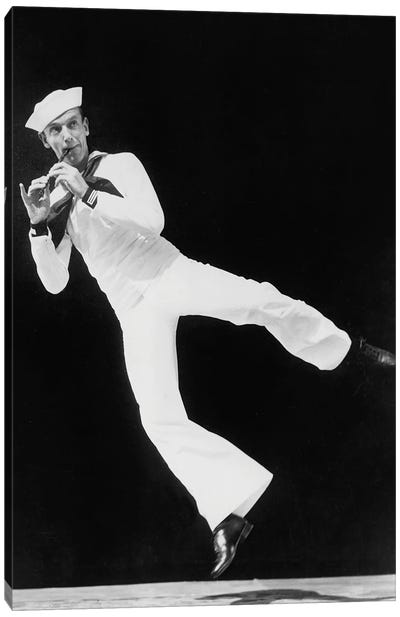 Follow The Fleet de MarkSandrich avec Fred Astaire, 1936 Canvas Art Print - Fred Astaire