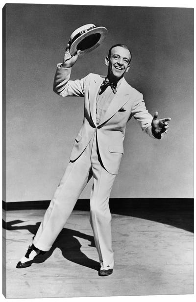 Fred Astaire c.1945 Canvas Art Print - Fred Astaire