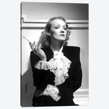 German Actress Marlene Dietrich  c. 1934 Canvas Print #BMN8562} by Rue Des Archives Art Print