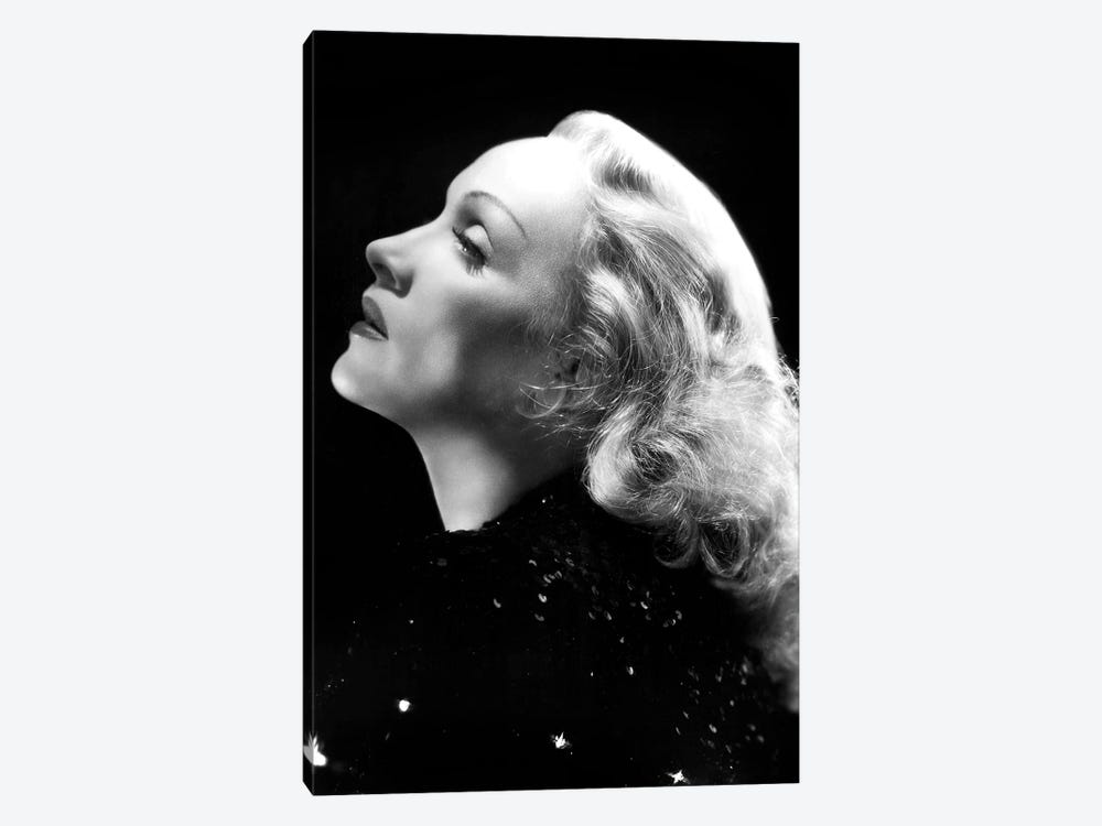 German Actress Marlene Dietrich  c. 1937 by Rue Des Archives 1-piece Canvas Print