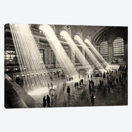 Grand Central Terminal, New York c.1930  Canvas Print #BMN8565} by Rue Des Archives Canvas Art