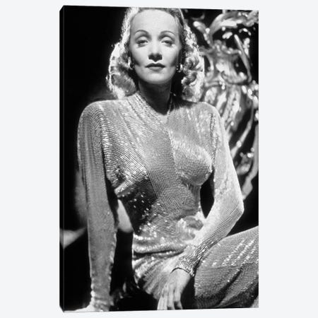 Marlene Dietrich , German-born American Actress And Singer Canvas Print #BMN8611} by Rue Des Archives Canvas Print