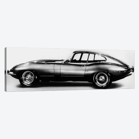 New Jaguar car will be presented for the first time in Geneva car fair March 16, 1961 Canvas Print #BMN8619} by Rue Des Archives Art Print