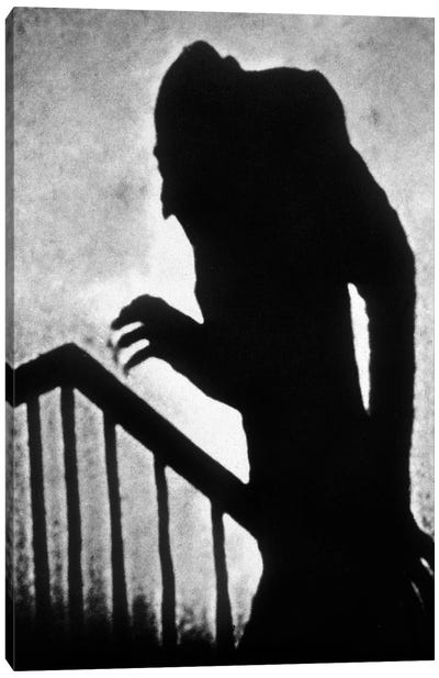 Nosferatu le vampire Nosferatu the Vampire  de FWMurnau avec Max Schreck 1922  Canvas Art Print