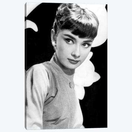 Sabrina de BillyWilder avec Audrey Hepburn 1954 Canvas Print #BMN8633} by Rue Des Archives Art Print