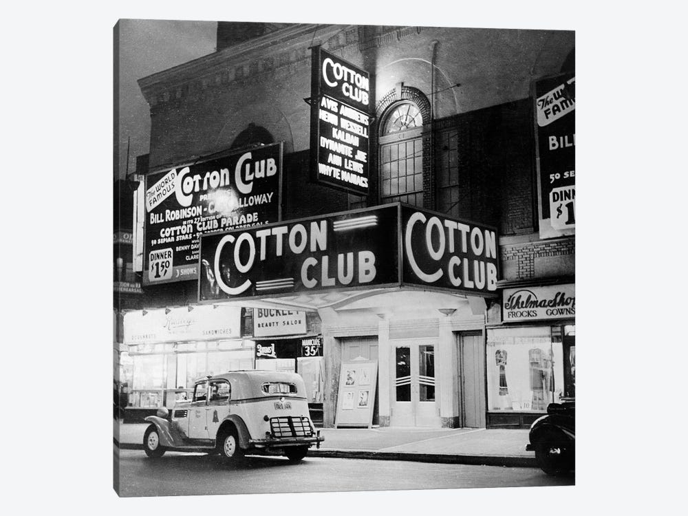 The Cotton Club in Harlem, New York, in 1938  by Rue Des Archives 1-piece Canvas Artwork