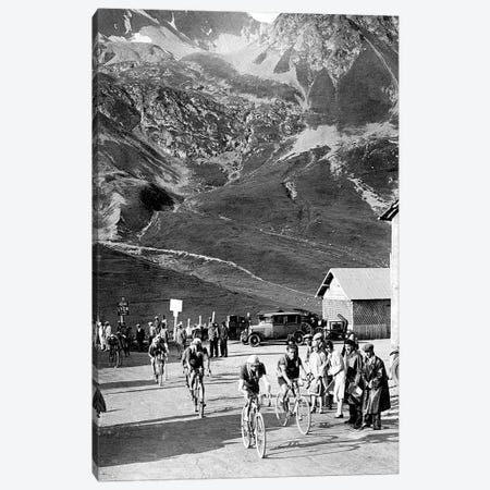 Tour de France 1929, 15th leg Grenoble/Evian  on July 20 : here Antonin Magne ahead at the Lautaret pass Canvas Print #BMN8651} by Rue Des Archives Canvas Art Print