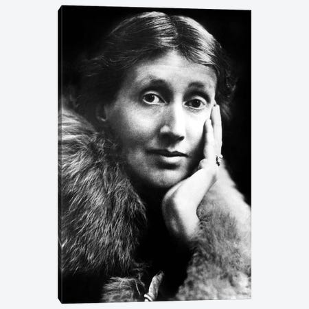 Virginia Woolf  English novelist Canvas Print #BMN8653} by Rue Des Archives Canvas Art Print