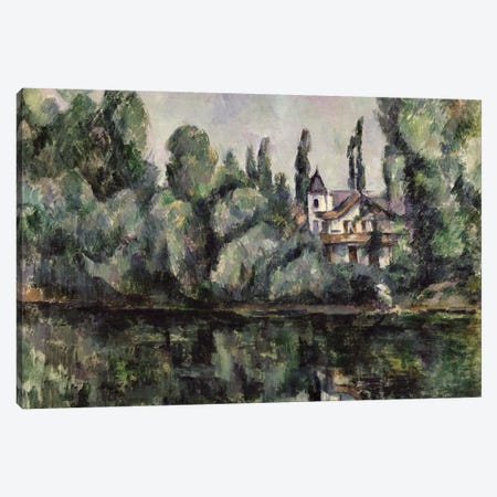 The Banks of the Marne, 1888  Canvas Print #BMN871} by Paul Cezanne Canvas Art Print