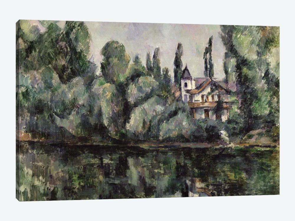 The Banks of the Marne, 1888  by Paul Cezanne 1-piece Canvas Wall Art