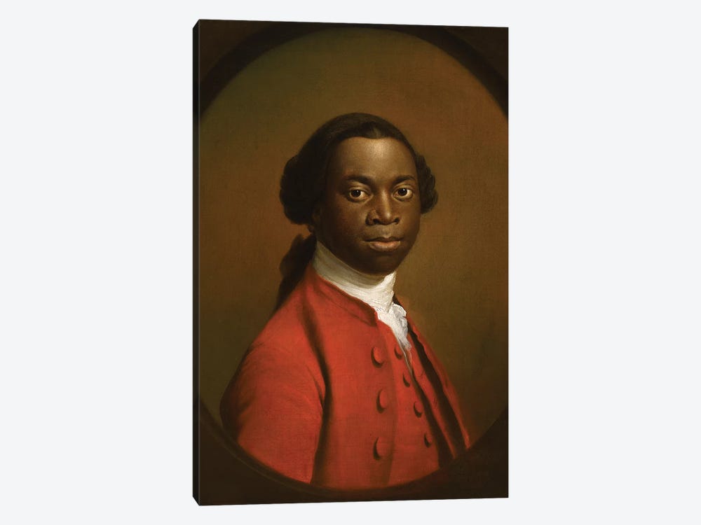Portrait of an African, c.1758  by Allan Ramsay 1-piece Canvas Art Print