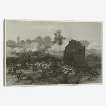 Battle of Long Island, 1776  Canvas Print #BMN8725} by Alonzo Chappel Canvas Wall Art