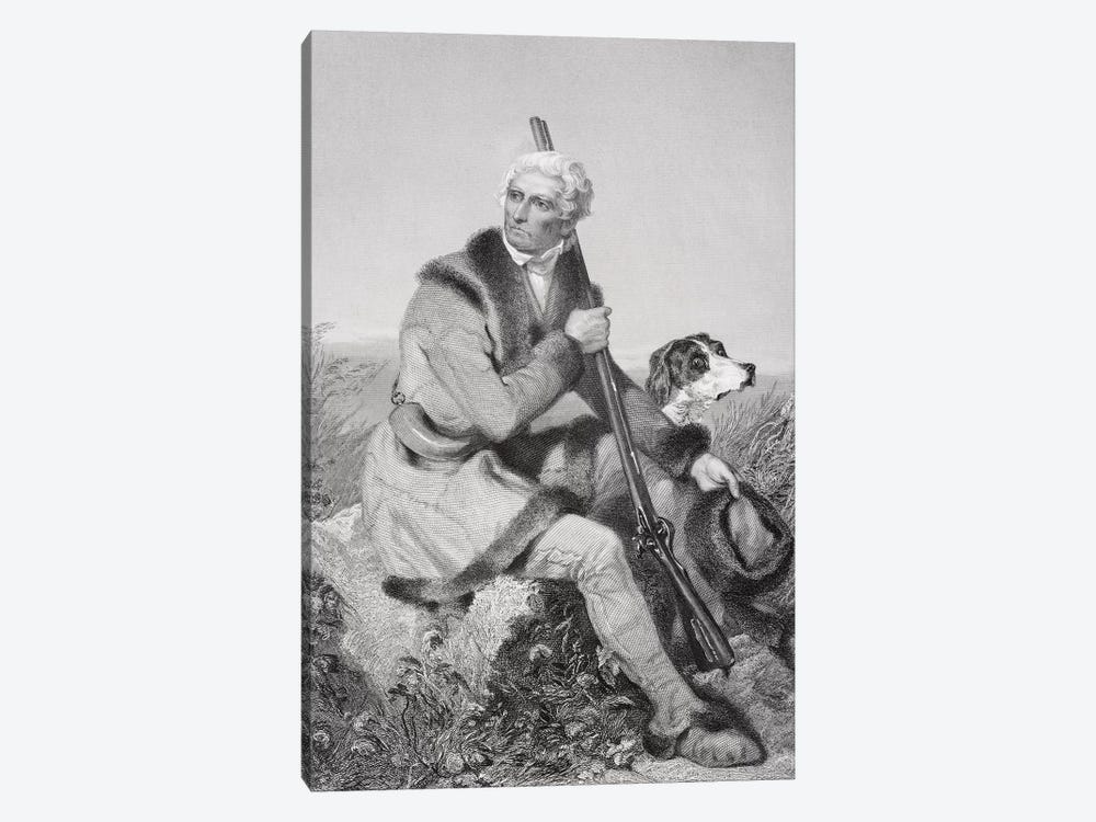 Portrait of Daniel Boone   by Alonzo Chappel 1-piece Art Print