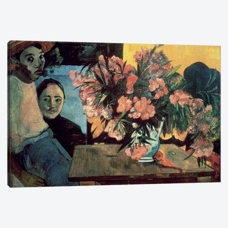 Te Tiare Farani  Canvas Print #BMN872} by Paul Gauguin Art Print