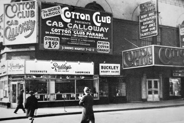 New York City: The Cotton Club in Harlem, New York City, c.1930  by American Photographer
