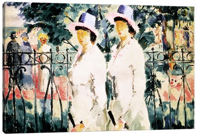 The Sisters Canvas Art Print