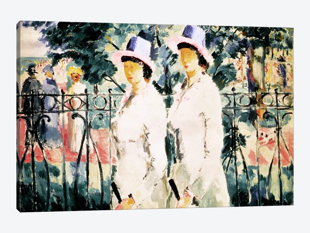 The Sisters by Kazimir Severinovich Malevich 1-piece Canvas Art Print