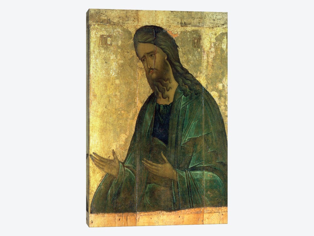 Icon of St. John the Baptist  by Andrei Rublev 1-piece Art Print