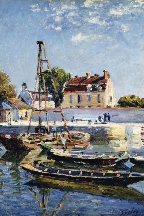 Barges, 1885 