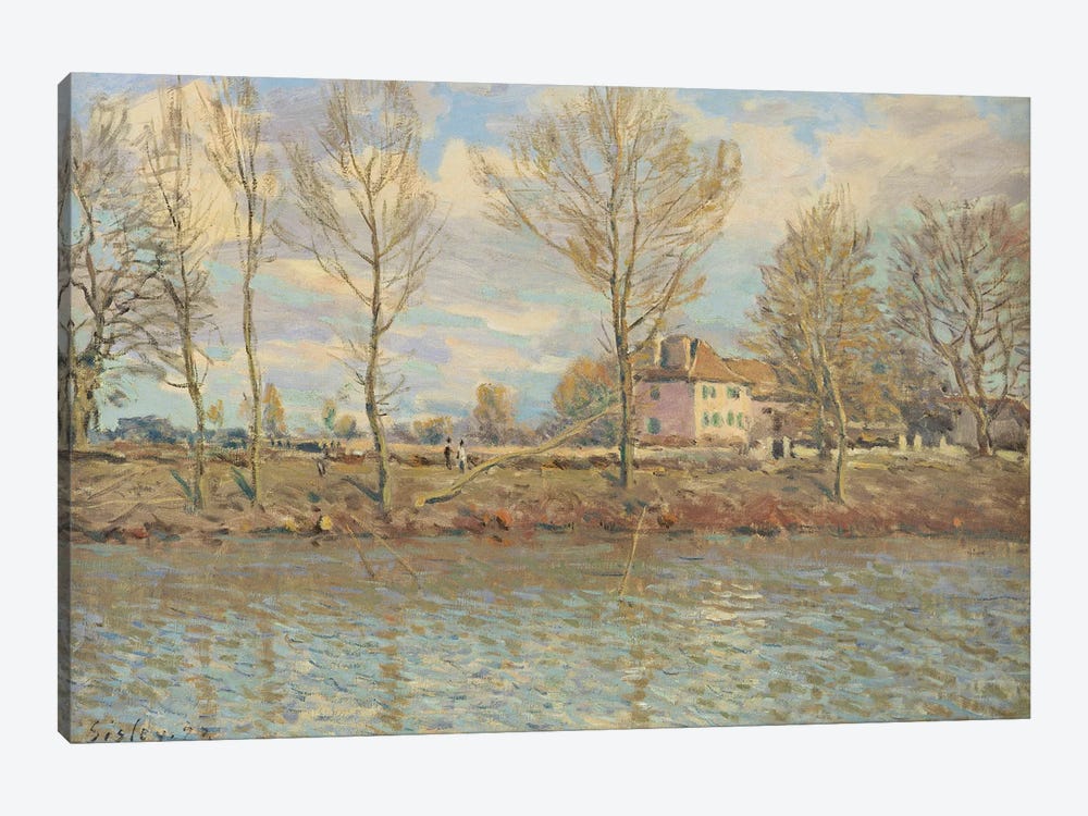 L'Ile de la Grande Jatte, Neuilly-sur-Seine, 1873  1-piece Canvas Artwork