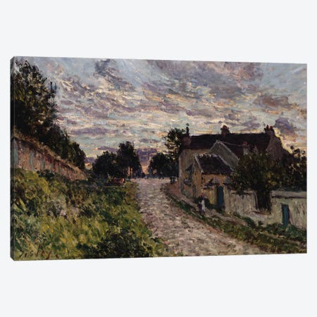 The Path to Louveciennes, 1876  Canvas Print #BMN8854} by Alfred Sisley Canvas Art