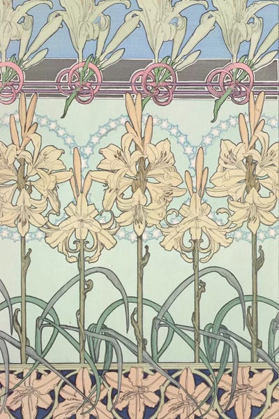 Art Nouveau: Plate 33 from 'Documents Decoratifs', 1902  by Alphonse Mucha