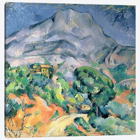 Mont Sainte-Victoire, 1900  Canvas Print #BMN893} by Paul Cezanne Canvas Art Print