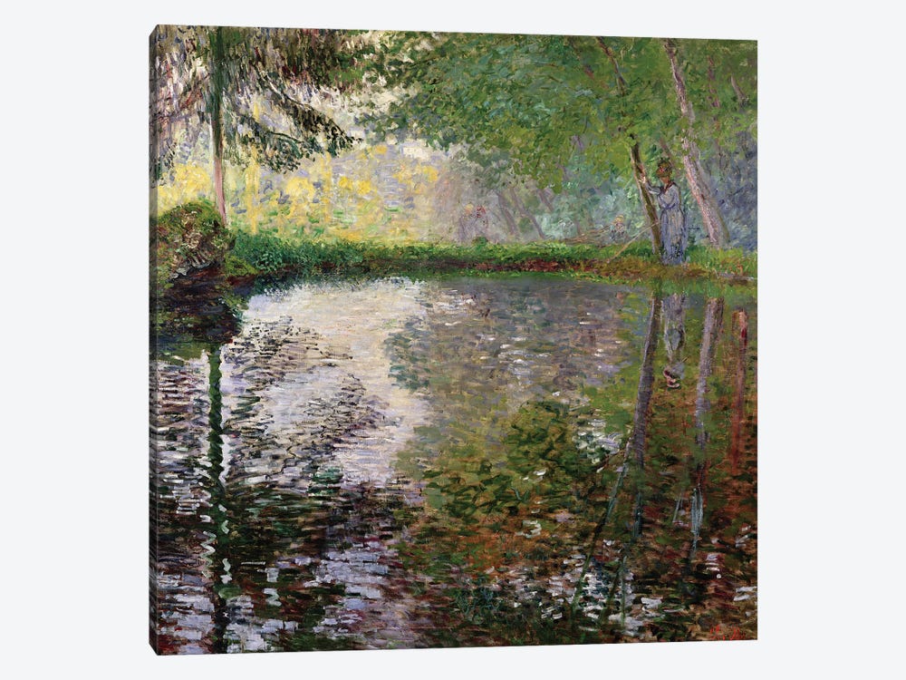 The Lake at Montgeron by Claude Monet 1-piece Canvas Print